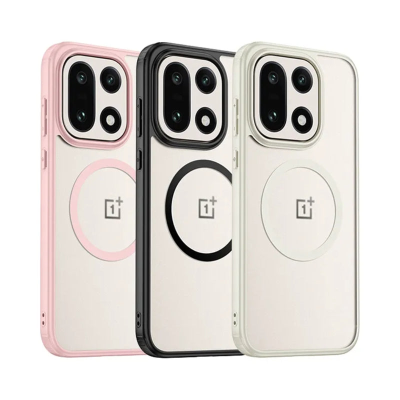 Cargue la imagen en el visor de la galería, OnePlus 15 - Magnetic Matte Translucent Shockproof Case
