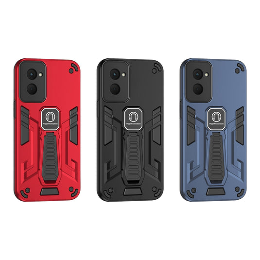 Motorola Moto G84 - TPU + PC Full Body Shockproof Phone Case with a Hidden Kickstand