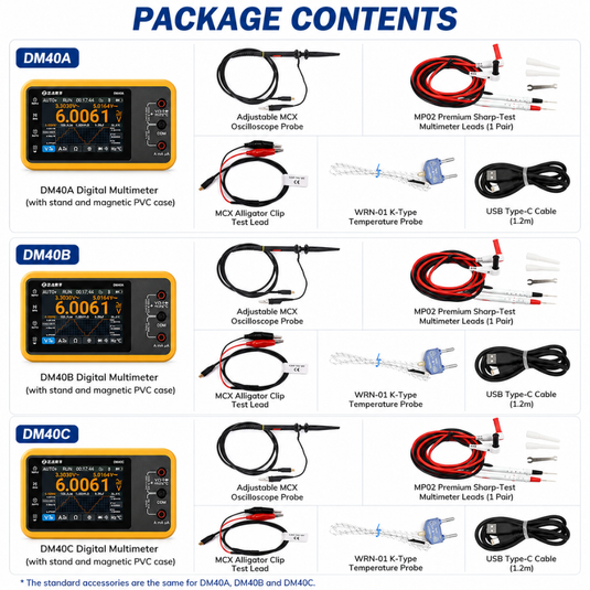 [DM40] ALIENTEK Digital Oscilloscope Multimeter Generator 50M Sample Rate Voltage8128
