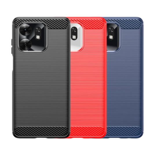Honor X6d - Carbon Fiber Brushed Texture TPU Phone Case - Polar Tech Australia