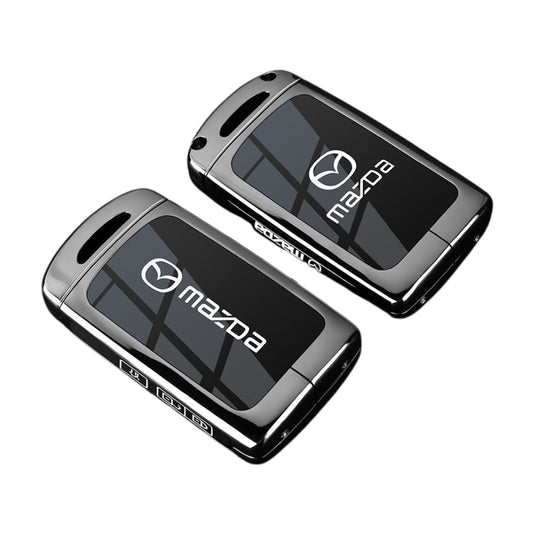 Mazda Zinc Alloy Car Key Fob Protective Case Cover For CX5, CX3, CX30, CX7, CX9, Mazda 2, 3, 6