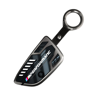 BMW Carbon Fiber Metal Protective Car Key Fob Case Cover For 1, 3, 4, 5, 6 Series, X3, X5, X6, X7