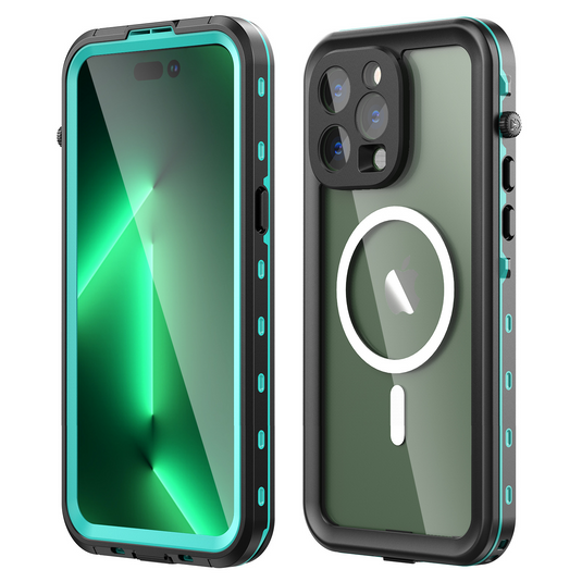 [Magsafe Compatible][Dot Series] Apple iPhone 14/14 Plus/14 Pro/14 Pro Max Redpepper IP68 Waterproof Heavy Duty Tough Armor Case - Polar Tech Australia
