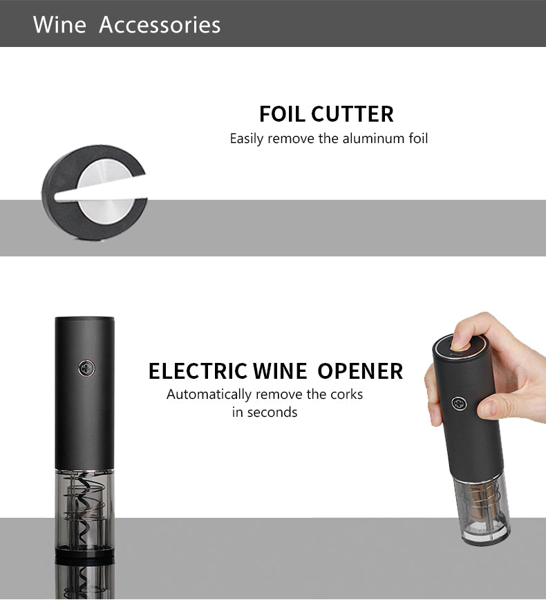 Load image into Gallery viewer, [4 in 1] Wine Accessories Gift Box Luxury Wine Decanter &amp; Opener
