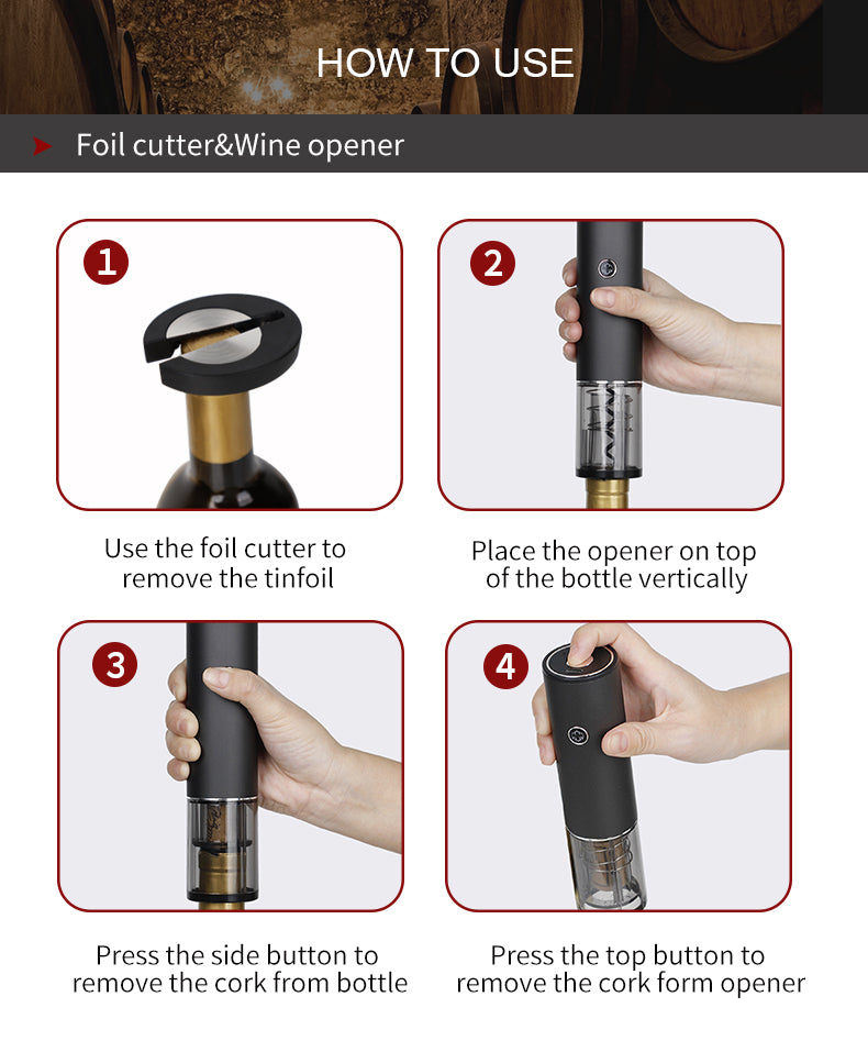 Load image into Gallery viewer, [4 in 1] Wine Accessories Gift Box Luxury Wine Decanter &amp; Opener
