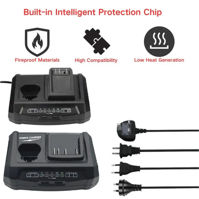 Replacement Fast Dual Port Charger GAX1218V For Bosch 10.8V-20V Electrical Tool Li-ion Battery - Polar Tech Australia