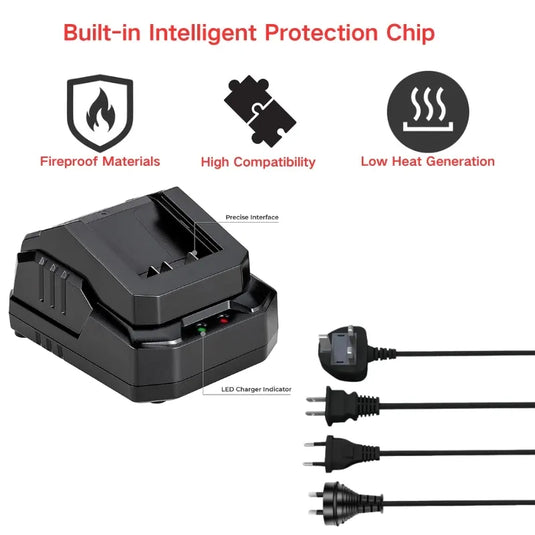 Replacement Charger For DongCheng 18V~20V-2A Tool Battery - Polar Tech Australia