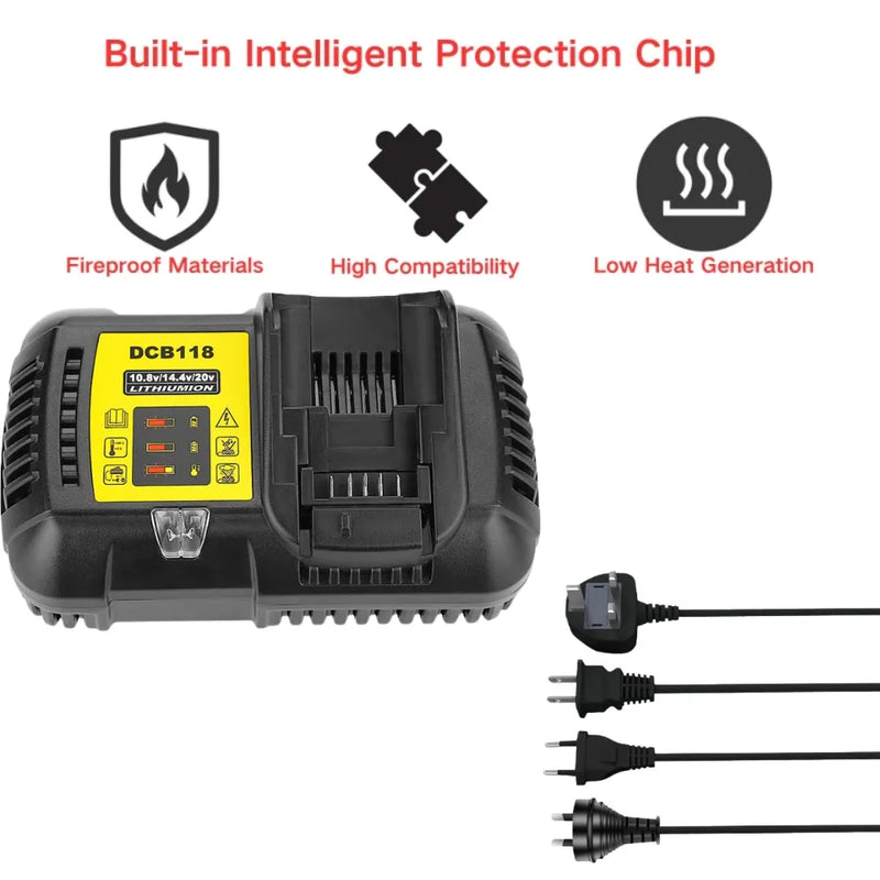 Chargez l&#39;image dans la visionneuse de la galerie, Replacement Charger For Dewalt 10.8V-20V / 4.5A Electrical Tool Li-ion Battery - Polar Tech Australia
