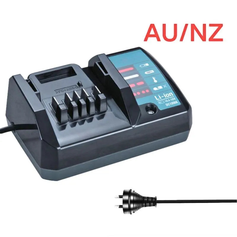 Chargez l&#39;image dans la visionneuse de la galerie, Replacement Dual  Fast Charger For Makita 14.4V-21V Electrical Tool Li-ion Battery - Polar Tech Australia
