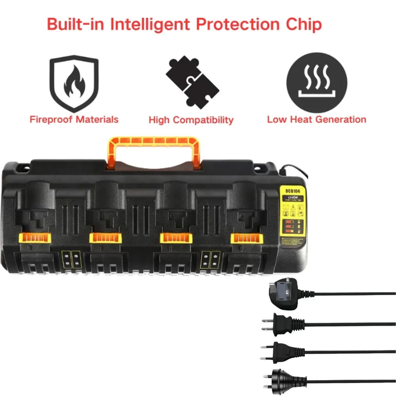 Cargue la imagen en el visor de la galería, Replacement Charger For Dewalt 12V-20V / 8A Electrical Tool Li-ion Battery - Polar Tech Australia
