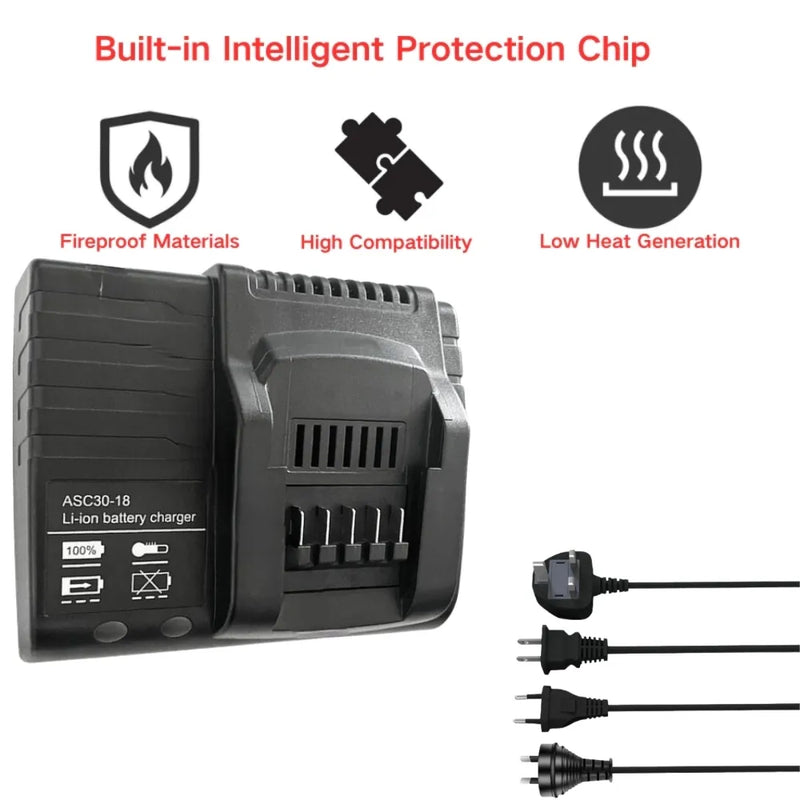 Cargue la imagen en el visor de la galería, Replacement Charger For Metabo 12V-18V Electrical Tool Li-ion Battery - Polar Tech Australia
