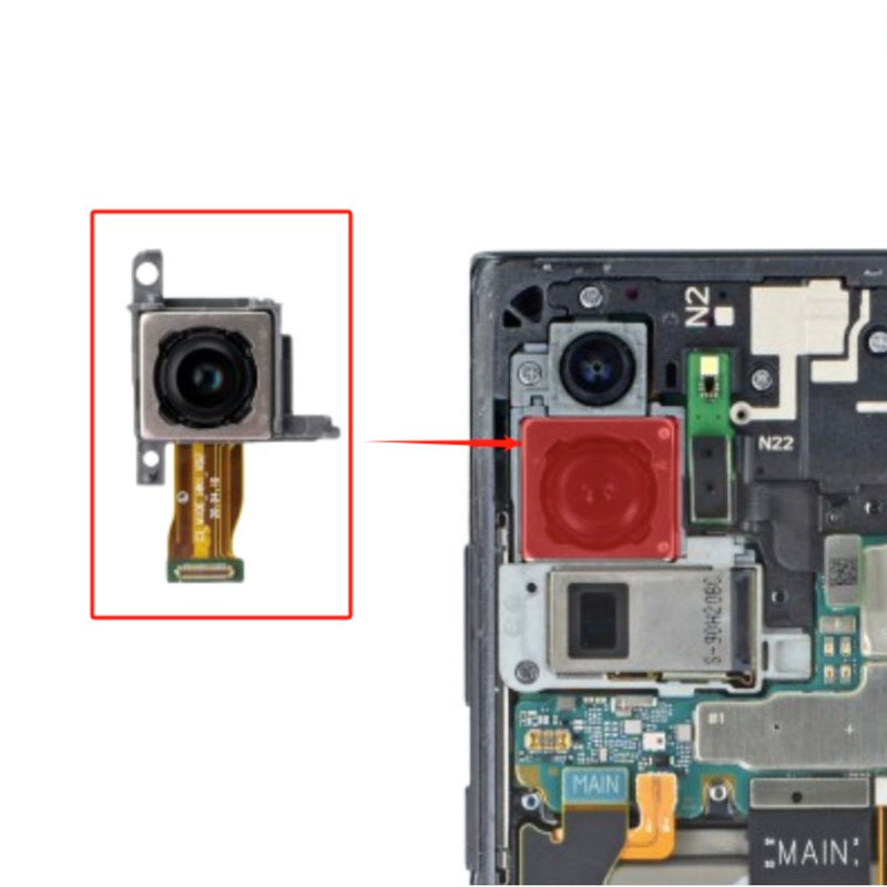 Cargue la imagen en el visor de la galería, Samsung Galaxy Note 20 Ultra (N985 / N986) Back Rear Main Camera Flex - Polar Tech Australia
