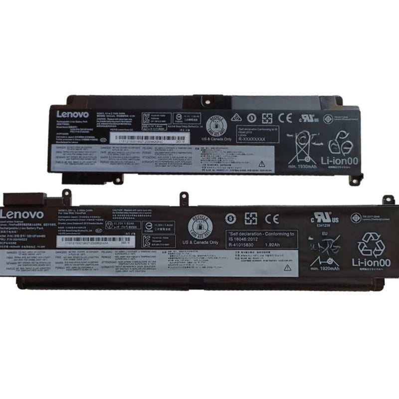 Lenovo ThinkPad T460s/T470s Laptop Battery Replacement | 24Wh 3-Cell | 00HW022 | Long-Lasting & Safe