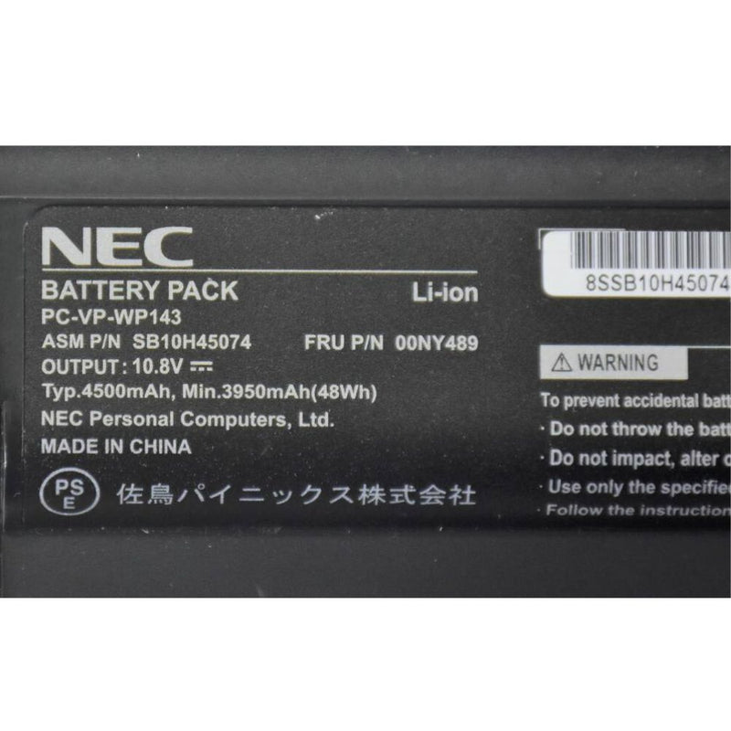 Cargue la imagen en el visor de la galería, [PC-VP-WP143] NEC ASM: SB10H45074 OONY489 Laptop Replacement Battery - Polar Tech Australia
