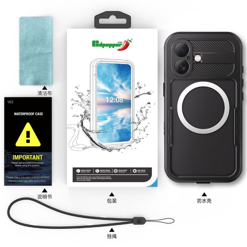 Chargez l&#39;image dans la visionneuse de la galerie, [Magsafe Compatible] [Mars Series] Apple iPhone 16 / iPhone 16 Plus / 16 Pro / 16 Pro Max Shellbox Full Covered Waterproof Heavy Duty Tough Armor Case - Polar Tech Australia
