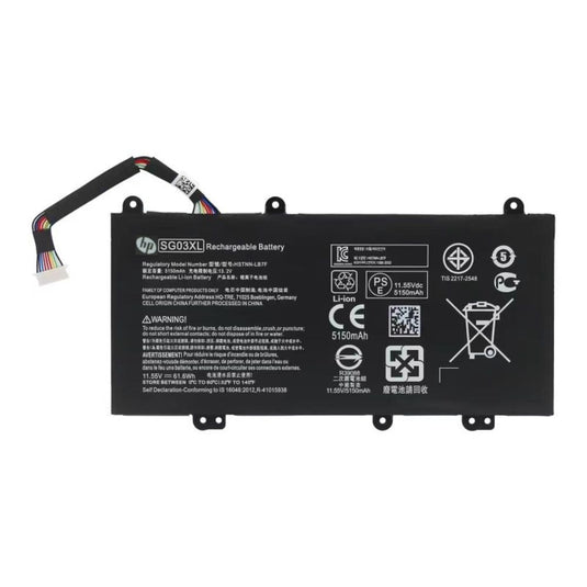 [SG03XL] HP Envy 17-U294CL/17-U275CL Replacement Battery - Polar Tech Australia
