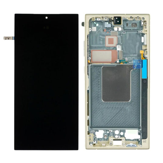 [Ori][With Frame] Samsung Galaxy S24 Ultra 5G (SM-S928B) OLED LCD Touch Digitizer Screen Assembly - Polar Tech Australia