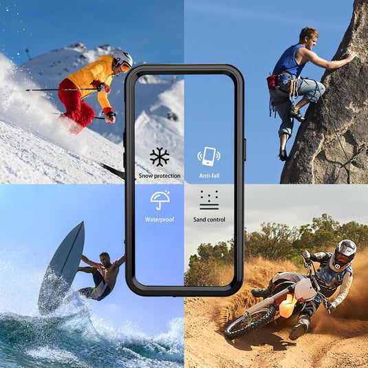 [FS Series] Samsung Galaxy Note 10 4G/5G(SM-N970/SM-N971) /10 Plus 4G/5G(SM-N975/SM-N976) Redpepper Full Covered Waterproof Heavy Duty Tough Armor Case - Polar Tech Australia