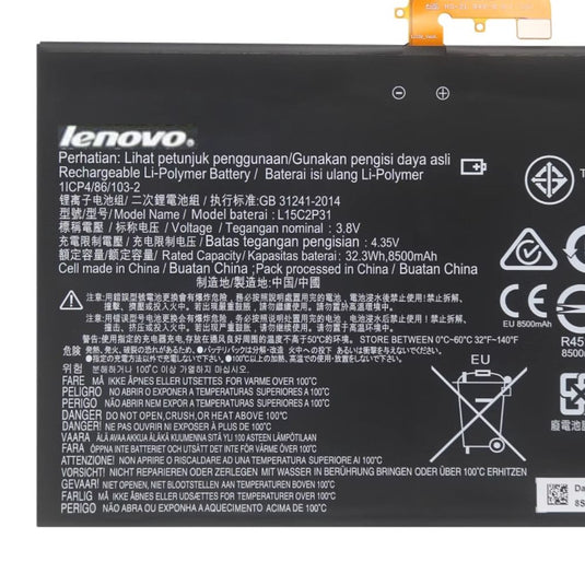 [L15C2P31] Lenovo Yoga Book YB1-X91X/YB1-X91F Replacement Battery - Polar Tech Australia