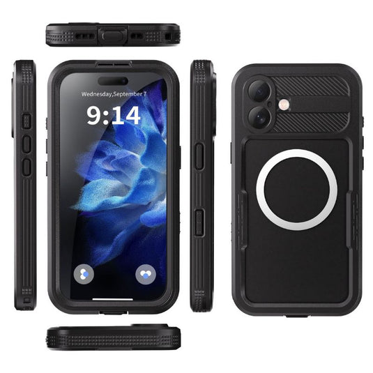 [Magsafe Compatible] [Mars Series] Apple iPhone 16 / iPhone 16 Plus / 16 Pro / 16 Pro Max Shellbox Full Covered Waterproof Heavy Duty Tough Armor Case - Polar Tech Australia