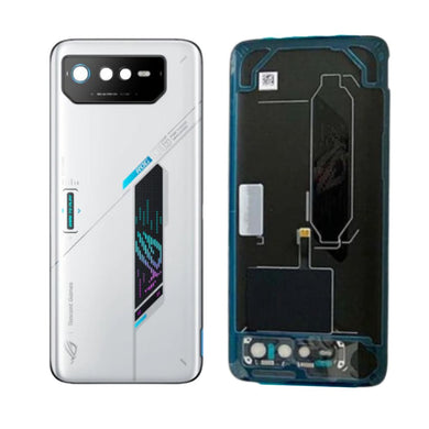 [With Camera Lens] Asus Rog Phone 6 Back Rear Replacement Glass Panel - Polar Tech Australia