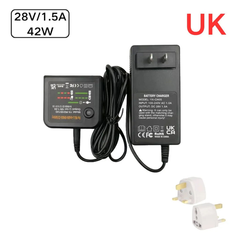 Load image into Gallery viewer, Replacement Charger For Aeg 28V 1.5A Electrical Tool Li-ion Battery - Polar Tech Australia
