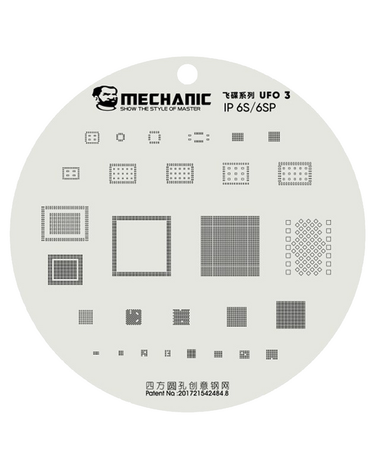 [Mechanic] [Stencil] iPhone 6 To 13 Series UFO Series BGA Reballing Stencil Full Set - Polar Tech Australia