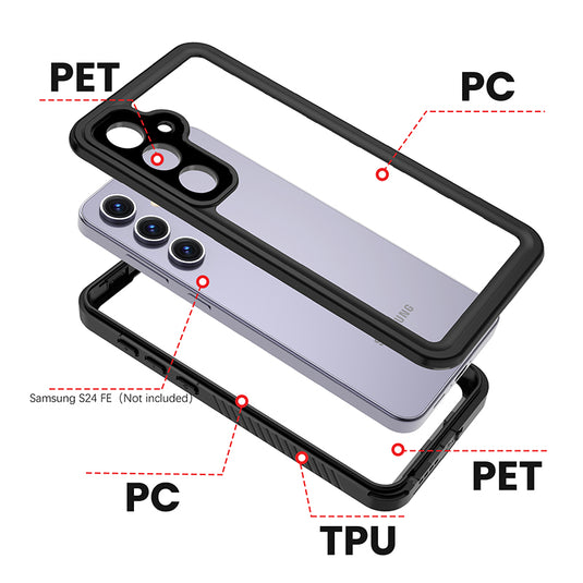 [FS Series] Samsung Galaxy S24 FE (SM-S721) - Redpepper IP68 Waterproof Heavy Duty Tough Armor Case - Polar Tech Australia