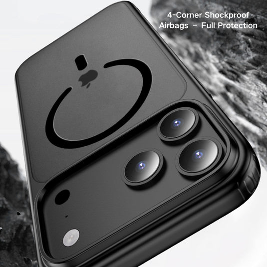 Apple iPhone 17 Pro Max - Matte Magnetic Shockproof Phone Case