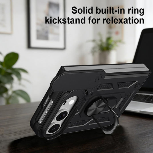 Apple iPhone Ultra / Fold - Sliding Camera Cover Design TPU+PC Phone Case