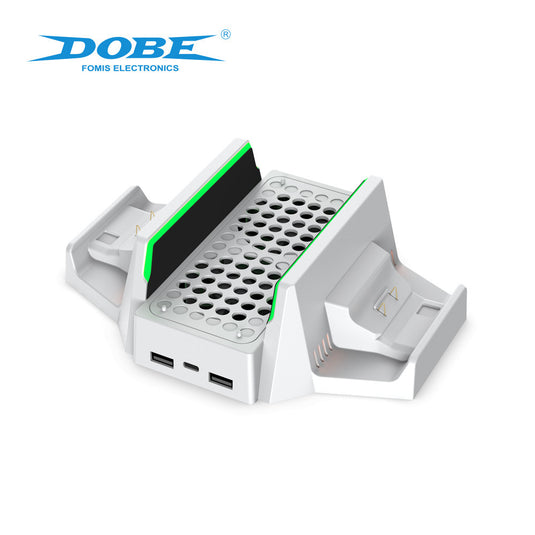 Xbox Series S - Cooling Fan Charging  Vertical Stand Dual Controller Charging Base