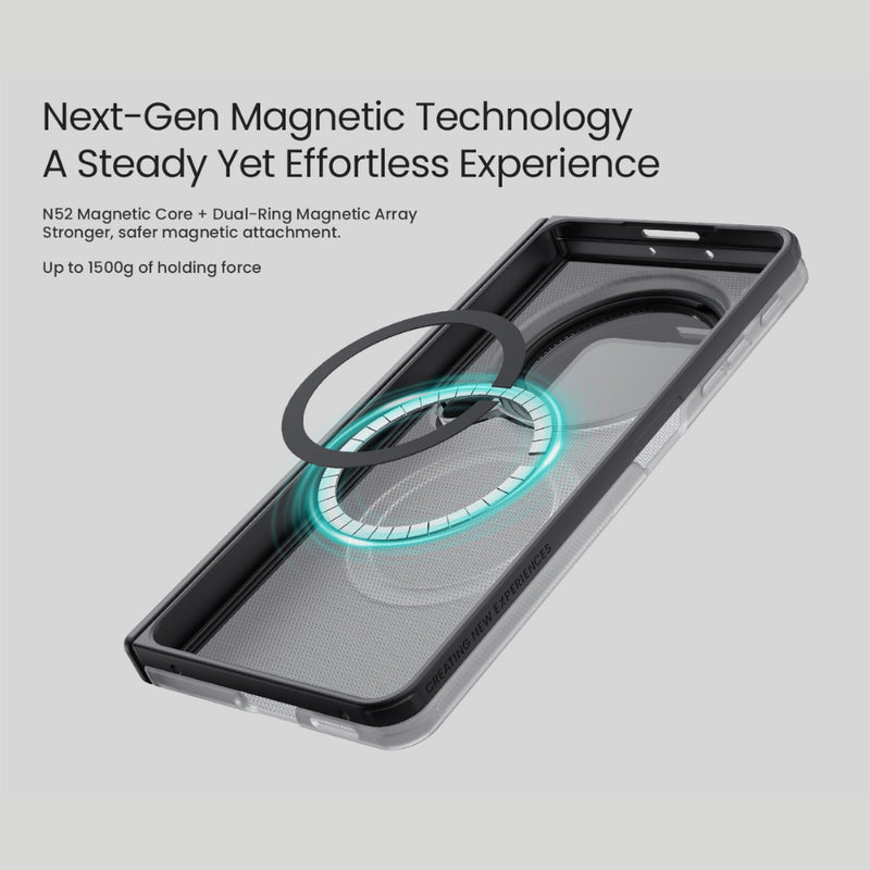 Load image into Gallery viewer, [Magsafe Compatible] OPPO Find N6 - Nillkin Frosted shield Prop Magnetic Camera protective Case - Polar Tech Australia
