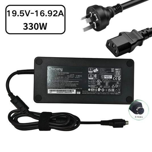 [19.5V-16.92A/330W][4 Holes] MSI Desktop Trident3 Series Laptop ADP-330AB D AC Power Supply Adapter Charger