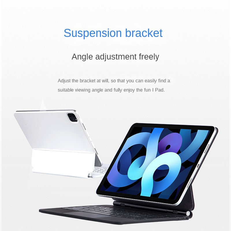 Chargez l&#39;image dans la visionneuse de la galerie, [With Touchpad][Magic Keybord] Apple iPad Pro 12.9&quot; 3rd/4/5/6th Gen (2018/2020/2021/2022) iPad Air 13&#39;&#39; 6th Gen (2024) - Precision Multi-Touch Trackpad Magnetic Smart Wireless Keyboard Case With Backlit Keys - Polar Tech Australia
