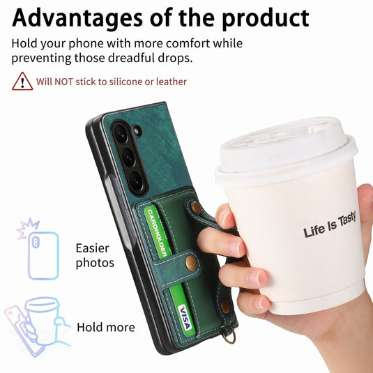 Samsung Galaxy Z Fold8 Ultra 5G - Multifunctional Wallet Phone Case