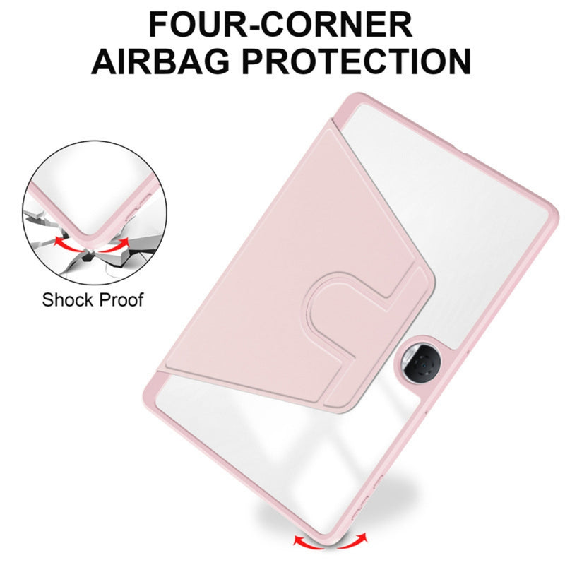 Load image into Gallery viewer, [With Pen Slot] OPPO Pad Neo (OPD2302, OPD2303) - Acrylic Transparent Rotating Stand Protective Case - Polar Tech Australia
