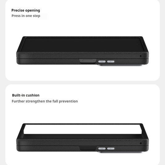Samsung Galaxy Z Fold 6 (SM-F956) - Carbon Fiber Series 6D Micro Relief MagSafe Phone Case