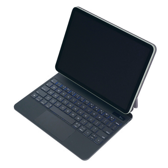 Magic Magnetic Floating Trackpad Wireless 7 Multi-Color Backlit Keyboard Case for Apple iPad 10.9” & 11“ 10/11th Gen (2022/2025)