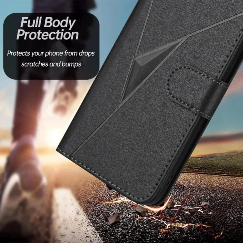 Load image into Gallery viewer, Nothing Phone (3a) - PU Leather Magnetic Flip Wallet Phone Case
