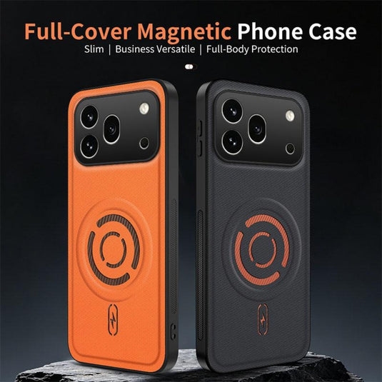 Honor 600 - Tech Fabric Texture Magnetic PC Hybrid TPU Phone Case