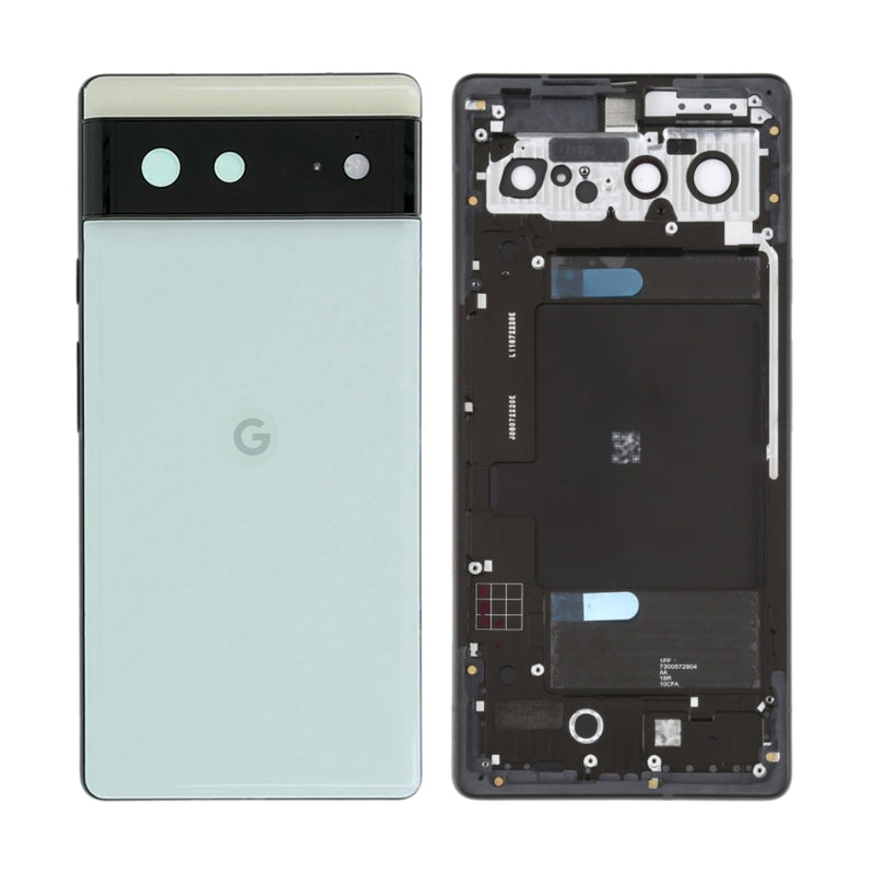 Chargez l&#39;image dans la visionneuse de la galerie, Google Pixel 6 (GB7N6) - Rear Back Frame Housing Assembly With Camera Lens - Polar Tech Australia

