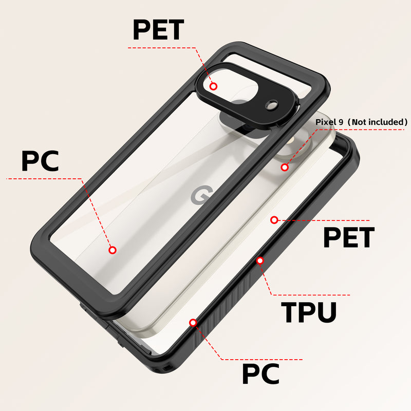 Load image into Gallery viewer, [FS Series] Google Pixel 9 (G2YBB) - Redpepper Full Covered Waterproof Heavy Duty Tough Armor Case - Polar Tech Australia
