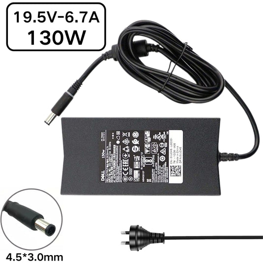 [130W/19.5V-6.67A][4.5*3.0] Dell XPS Precision Laptop AC Power Adapter Laptop Charger (AU Plug) - Polar Tech Australia