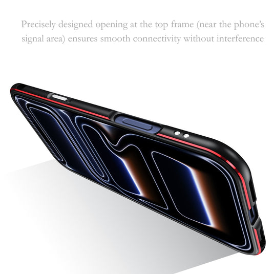 Apple iPhone 17 Pro - Aurora Series Metal Frame Phone Case