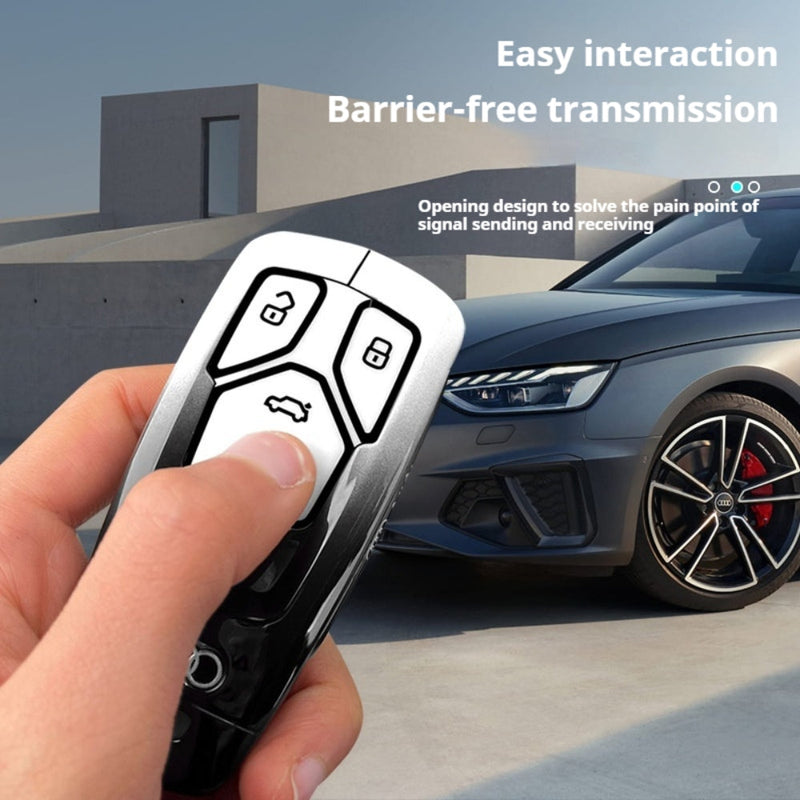 Cargue la imagen en el visor de la galería, Audi Stylish with Cool Shockproof Car Key Protective Fob Case Cover For A3, A4, A5, A6, Q2, Q3, Q5, Q7, Q8, e-tron
