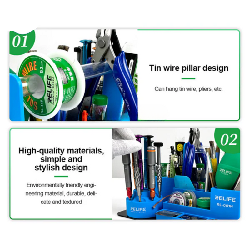 Chargez l&#39;image dans la visionneuse de la galerie, [RL-001H] Rotatable Storage Box Tools Accessories Placement Rack - Polar Tech Australia
