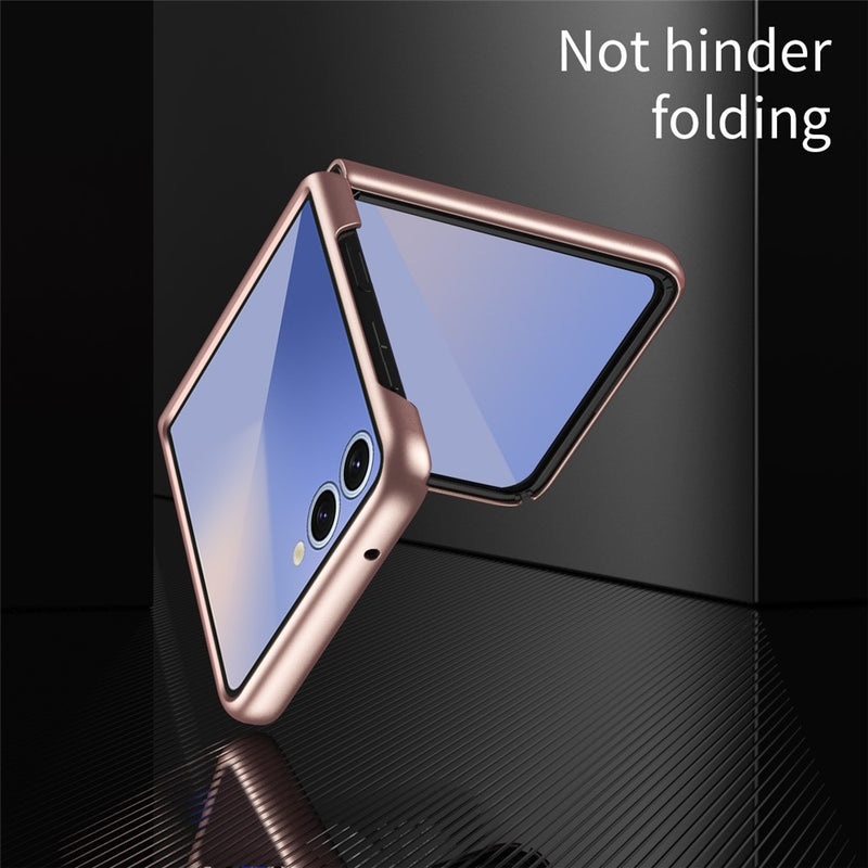 Load image into Gallery viewer, Samsung Galaxy Z Flip7 5G - Skin Feel Electroplating PC Shockproof Phone Case
