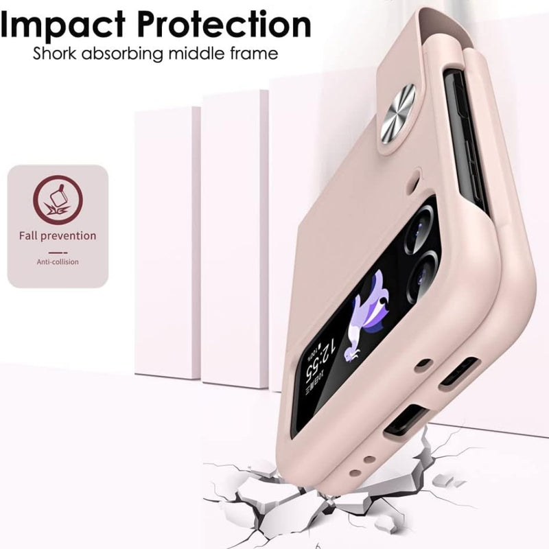 Chargez l&#39;image dans la visionneuse de la galerie, Samsung Galaxy Z Flip 5 (SM-F731) - PU Leather Handheld Stand Phone Case
