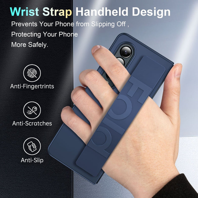 Chargez l&#39;image dans la visionneuse de la galerie, Samsung Galaxy Z Fold 3 (SM-F926) - Silicone Wristband Holder Foldable Phone Case - Polar Tech Australia
