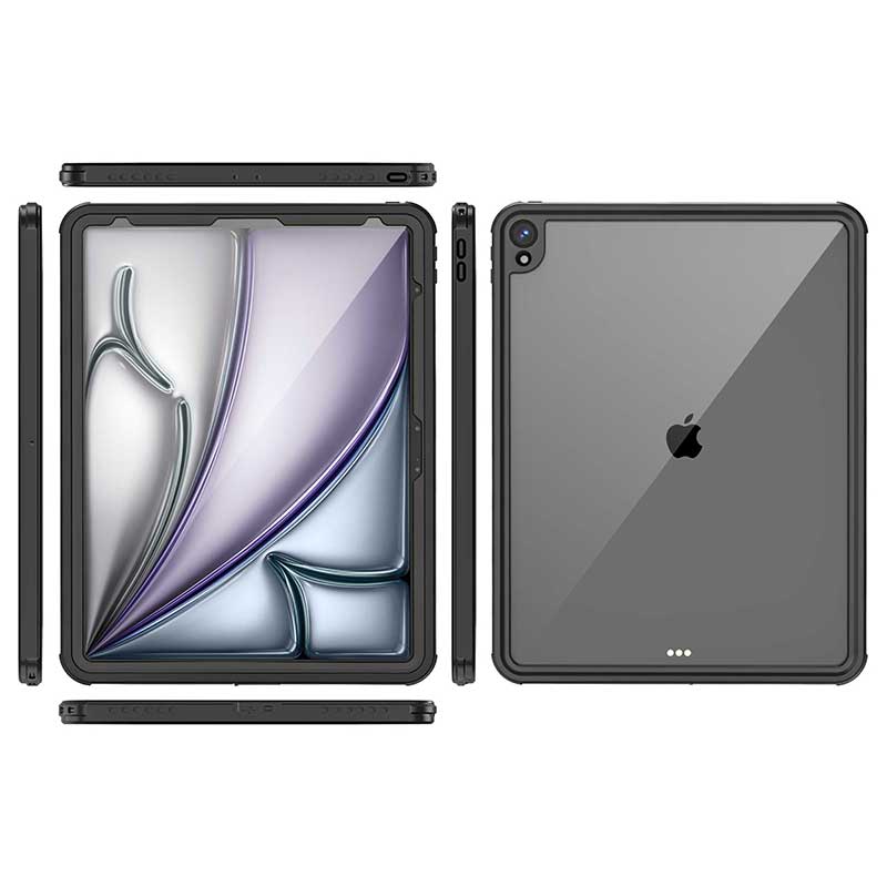 Chargez l&#39;image dans la visionneuse de la galerie, Apple iPad Air 13-inch M2 (2024) &amp; M3 (2025) - Shellbox Waterproof Heavy Duty Lifeproof Style Case - Polar Tech Australia
